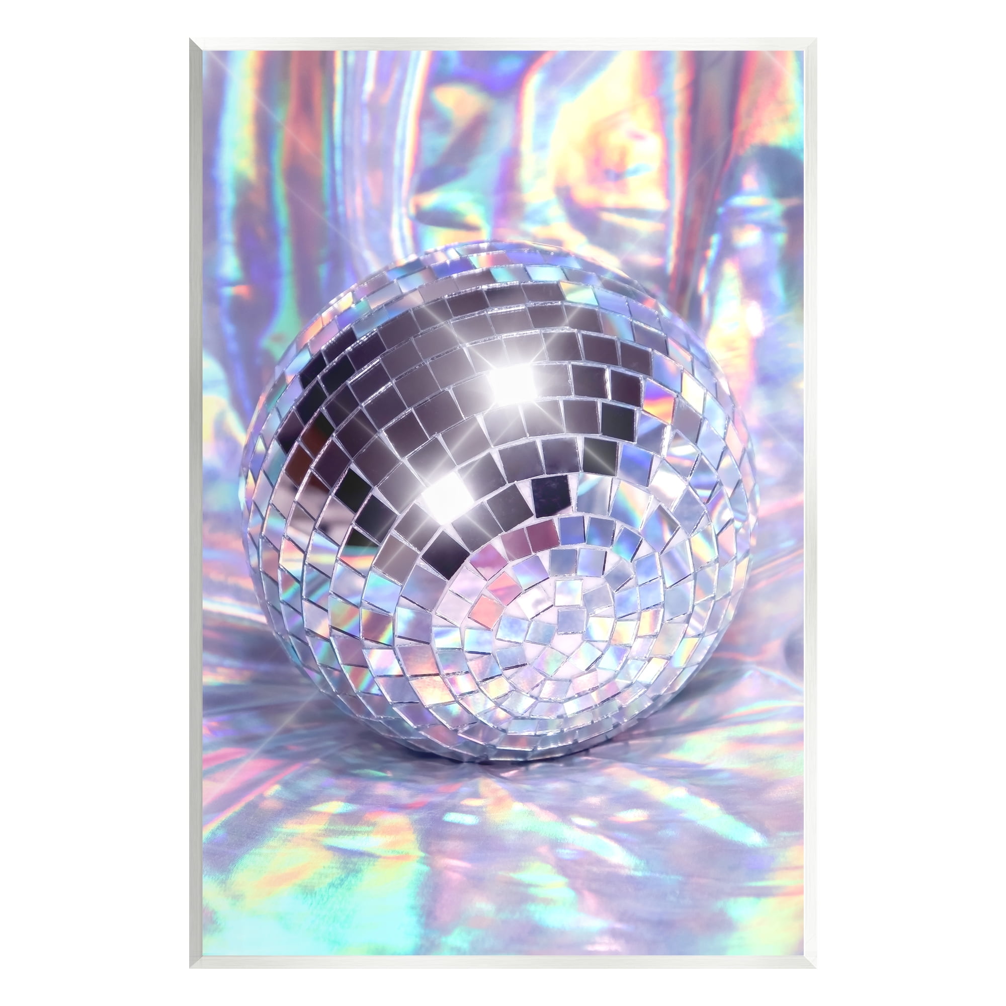 Stupell Industries Gleaming Disco Ball Beauty & Fashion Painting Unframed Art Print Wall Art, 10 x 15