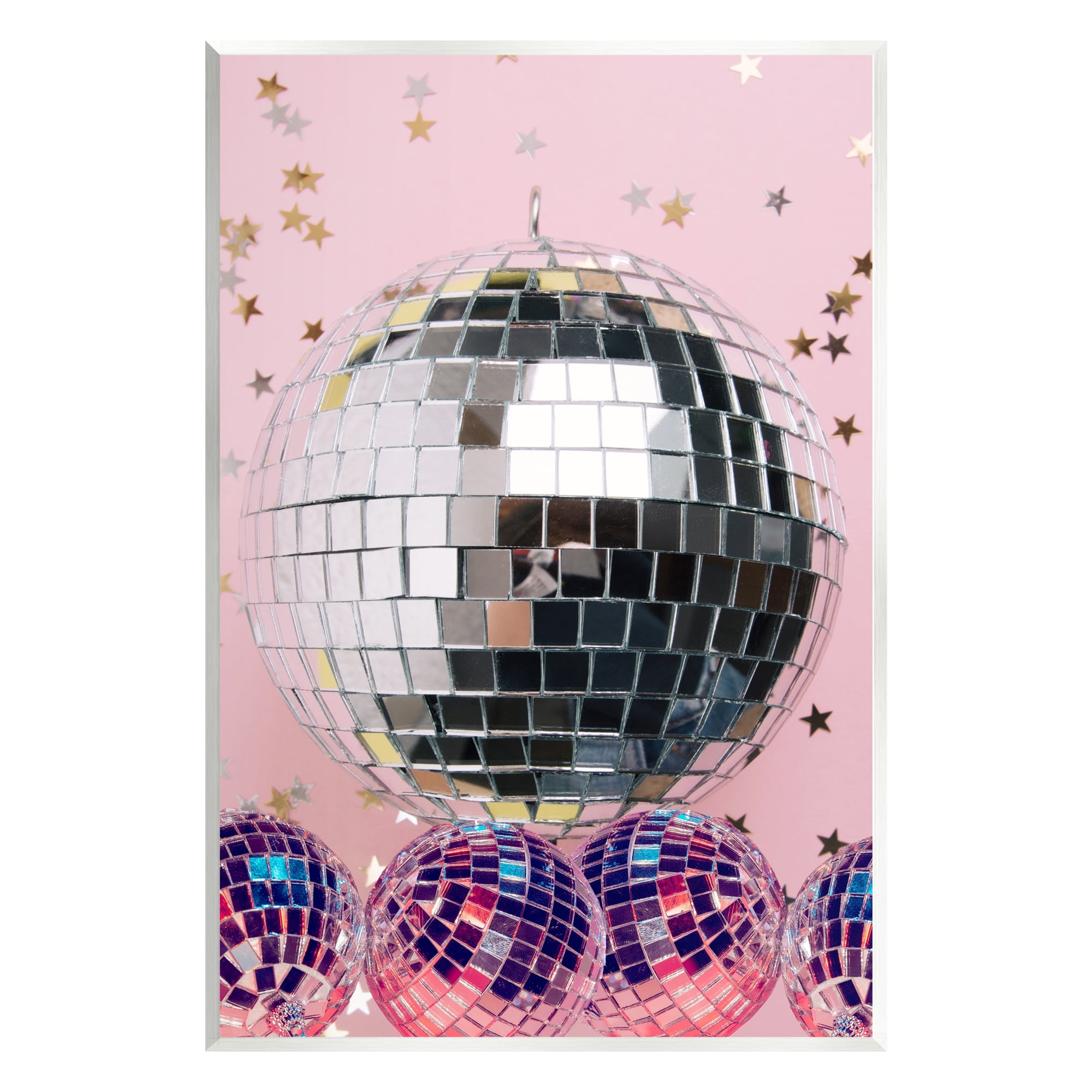 Stupell Industries Gleaming Disco Balls Literature & Flim Photography Unframed Art Print Wall Art, 10 x 15