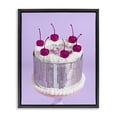 thumbnail image 1 of Stupell Industries Art Deco Gleaming Disco Cake Black Floating Frame Canvas Art, 17 x 21, by LISH Creative, 1 of 8