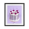 thumbnail image 1 of Stupell Industries Art Deco Gleaming Disco Cake Black Framed Print Under Glass, 13 x 16, by LISH Creative, 1 of 8