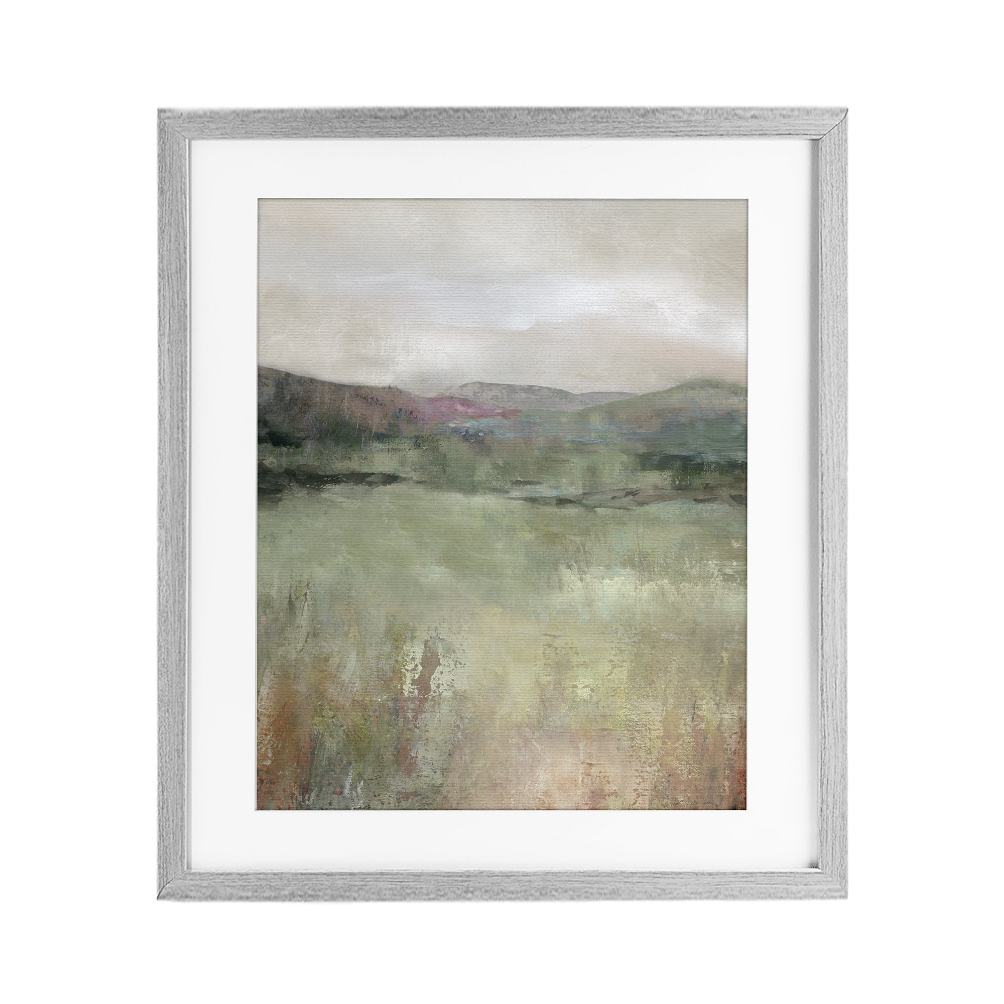 Stupell Industries Glimpse Of Spring Gray Framed Print Under Glass, design by Carol Robinson