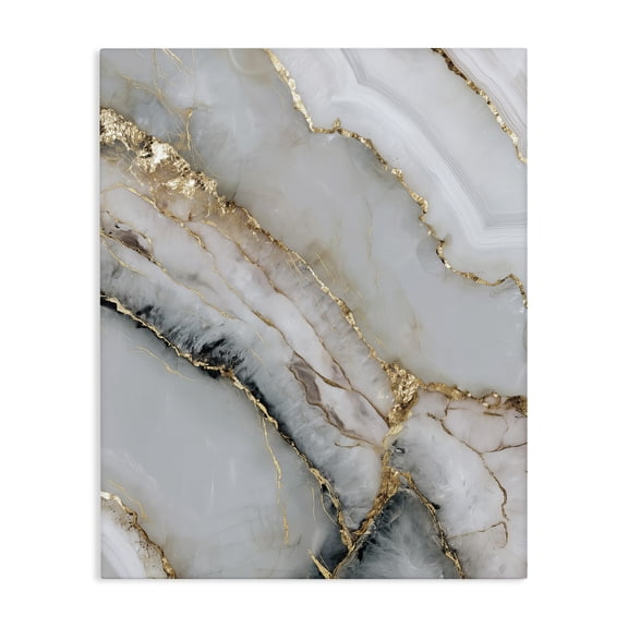 Stupell Industries Glinting Abyss Geode Canvas Wall Art, design by Svetlana Aleynikova
