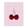 thumbnail image 1 of Stupell Industries Glam Glitter Cherry on Pink Gingham Canvas Art, 16 x 20, by LISH Creative, 1 of 8