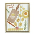 thumbnail image 1 of Stupell Industries Gnocchi & Patate Meal Food & Beverage Painting Gold Floater Framed Canvas Art Print Wall Art, 25 x 31, 1 of 10