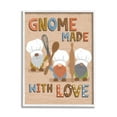 thumbnail image 1 of Stupell Industries Gnome Made with Love Whimsical Kitchen Baking Sign,16 x 20, Design by Lisa Perry Whitebutton, 1 of 8