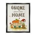 thumbnail image 1 of Stupell Industries Gnome Pun Garden Harvest Botanical & Floral Painting Black Floater Framed Canvas Art Print Wall Art, 25 x 31, 1 of 10
