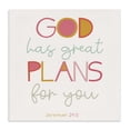 thumbnail image 1 of Stupell Industries Traditional God's Plans For You Canvas Art, 36 x 36, by SD Graphics Studio, 1 of 8