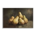 thumbnail image 1 of Stupell Industries Traditional Golden Pears Still Life Gray Framed Giclee Art, 18 x 12, by Petals Prints Design, 1 of 8