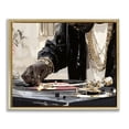 thumbnail image 1 of Stupell Industries Contemporary Golden Touch on DJ's Turntable Gold Floating Frame Canvas Art, 21 x 17, by Franklyn Gregory, 1 of 8