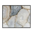 thumbnail image 1 of Stupell Industries Art Deco Golden Vein Quartz Black Framed Giclee Art, 20 x 16, by Svetlana Aleynikova, 1 of 8