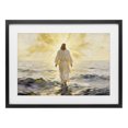 thumbnail image 1 of Stupell Industries Victorian Golden Walk Spiritual Figure Black Framed Print Under Glass, 20 x 14, by Kim Allen, 1 of 8