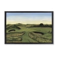 thumbnail image 1 of Stupell Industries Traditional Golf Field Landscape Black Floating Frame Canvas Art, 31 x 21, by Michael Willett, 1 of 8