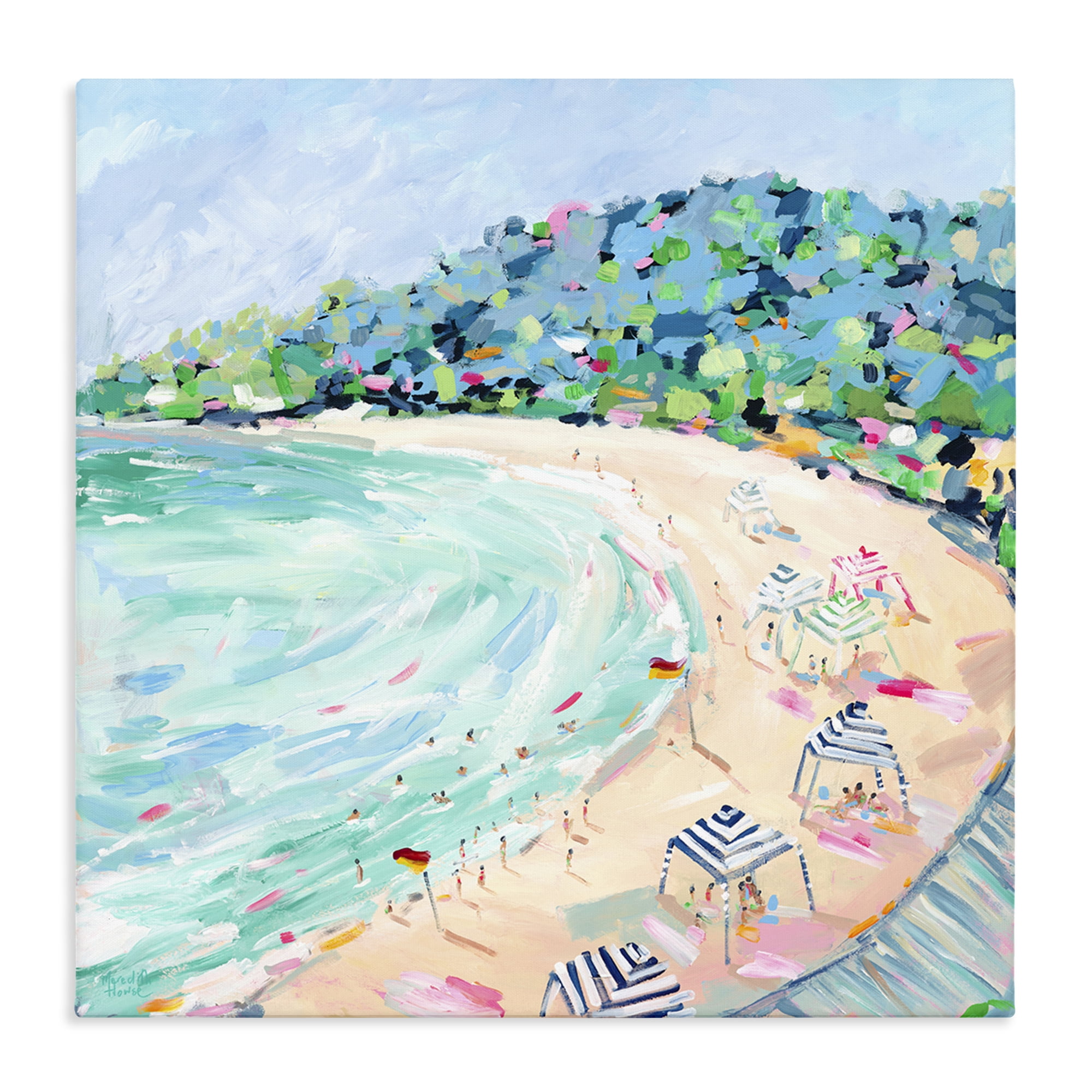 Stupell Industries Good Times Noosa Beach Canvas Wall Art, design by Meredith Howse