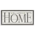 thumbnail image 1 of Stupell Industries Rustic Lodge Good To Be Home Family Inspirational Gray Floating Frame Canvas Art, 25 x 11, by Stephanie Workman Marrott, 1 of 6