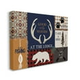 thumbnail image 1 of Stupell Industries Good in the Woods Rustic Forest Animal Camping Collage Canvas Wall Art Design by Kim Allen, 36" x 48", 1 of 6