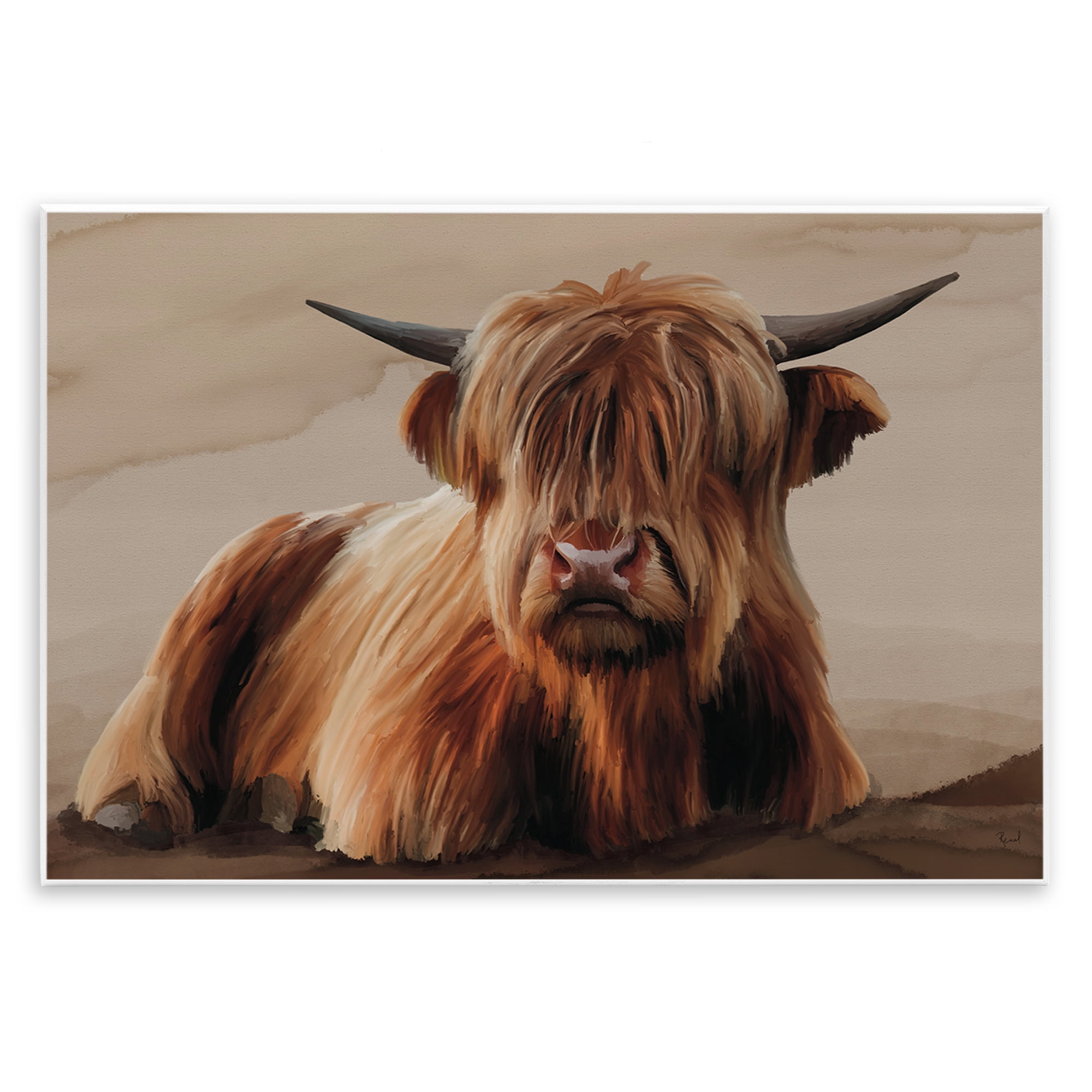 Stupell Industries Got My Hair Done Cattle Wall Plaque Art, design by Renel Peters