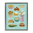 thumbnail image 1 of Stupell Industries Cottage Gourmet Lunch Food Collection Gray Floating Frame Canvas Art, 17 x 21, by Metka Hiti, 1 of 8