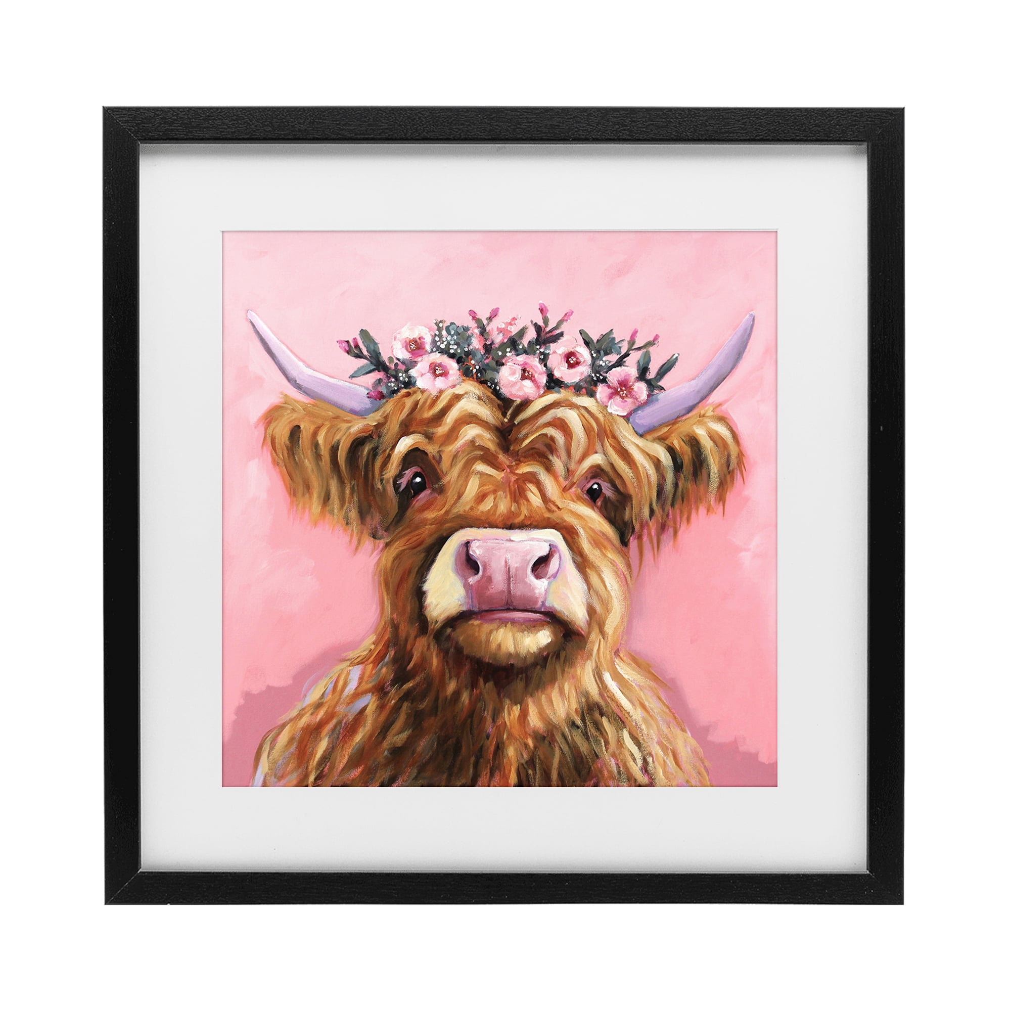 Stupell Industries Grace Of The Glen Black Framed Print Under Glass, design by Lucia Stewart