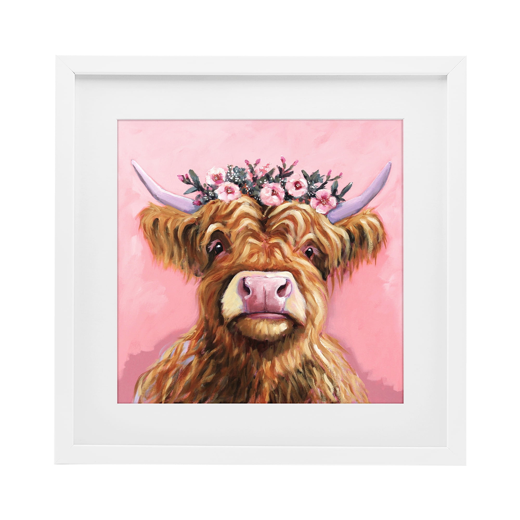 Stupell Industries Grace Of The Glen White Framed Print Under Glass, design by Lucia Stewart