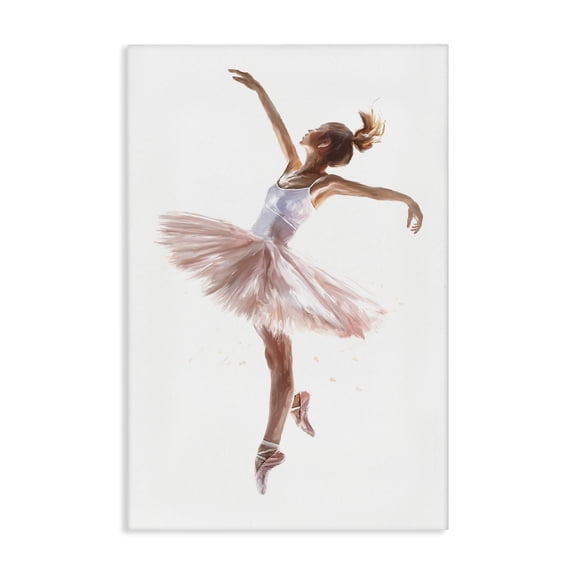 Stupell Industries Traditional Graceful Ballerina Pose Canvas Art, 30 x 45, by Ramona Murdock