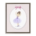 thumbnail image 1 of Stupell Industries Cottage Graceful Dance on Stripes Brown Floating Frame Canvas Art, 25 x 31, by Christine Simpson Art, 1 of 8