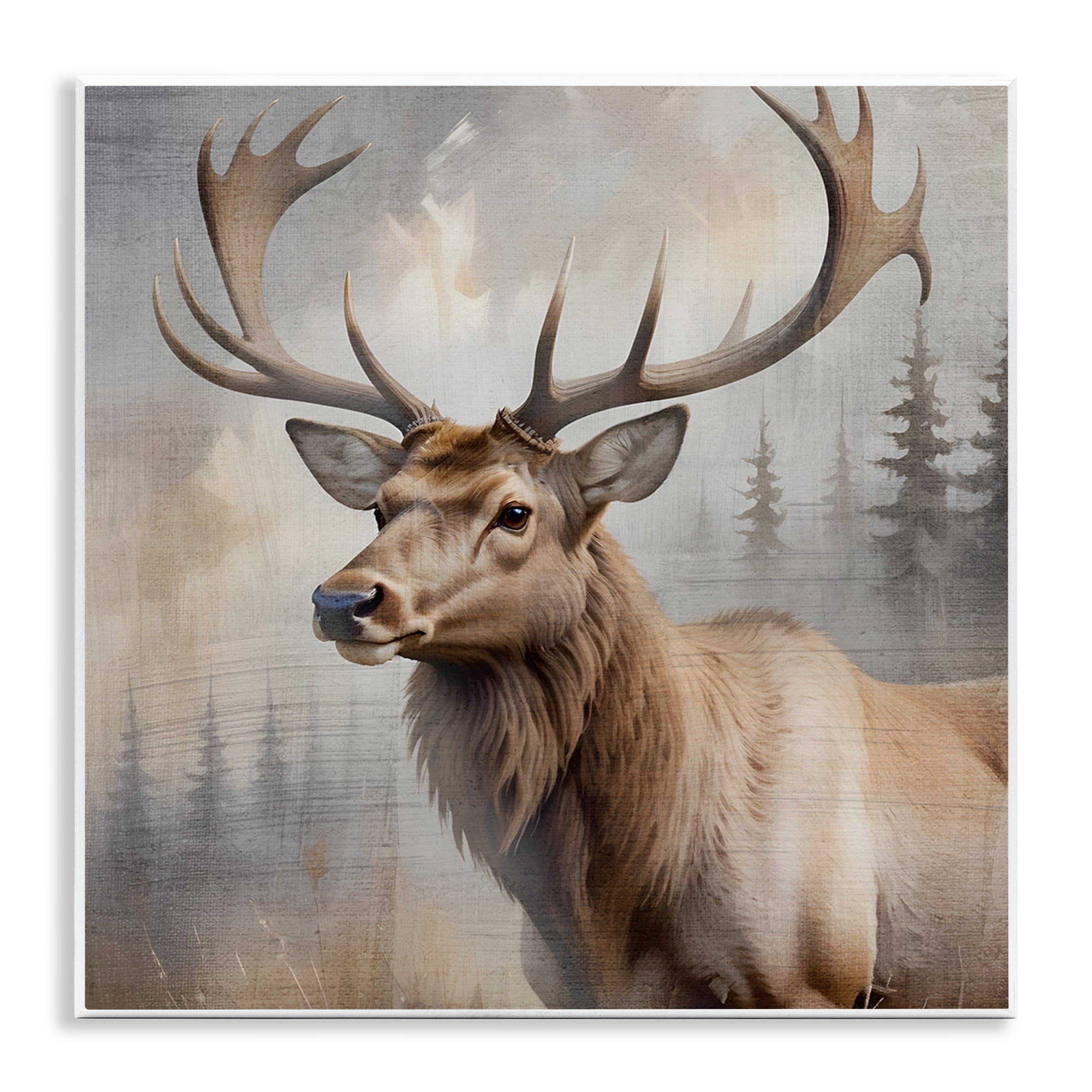 Stupell Industries Graceful Forest Stag Wall Plaque Art, design by Susan Arnot
