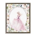 thumbnail image 1 of Stupell Industries Shabby Chic Graceful Princess Love Brown Floating Frame Canvas Art, 17 x 21, by Christine Simpson Art, 1 of 8