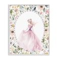 thumbnail image 1 of Stupell Industries Shabby Chic Graceful Princess Love White Framed Giclee Art, 16 x 20, by Christine Simpson Art, 1 of 8