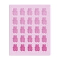 thumbnail image 1 of Stupell Industries Eclectic Gradient Pastel Pink Bears Canvas Art, 36 x 48, by LISH Creative, 1 of 8