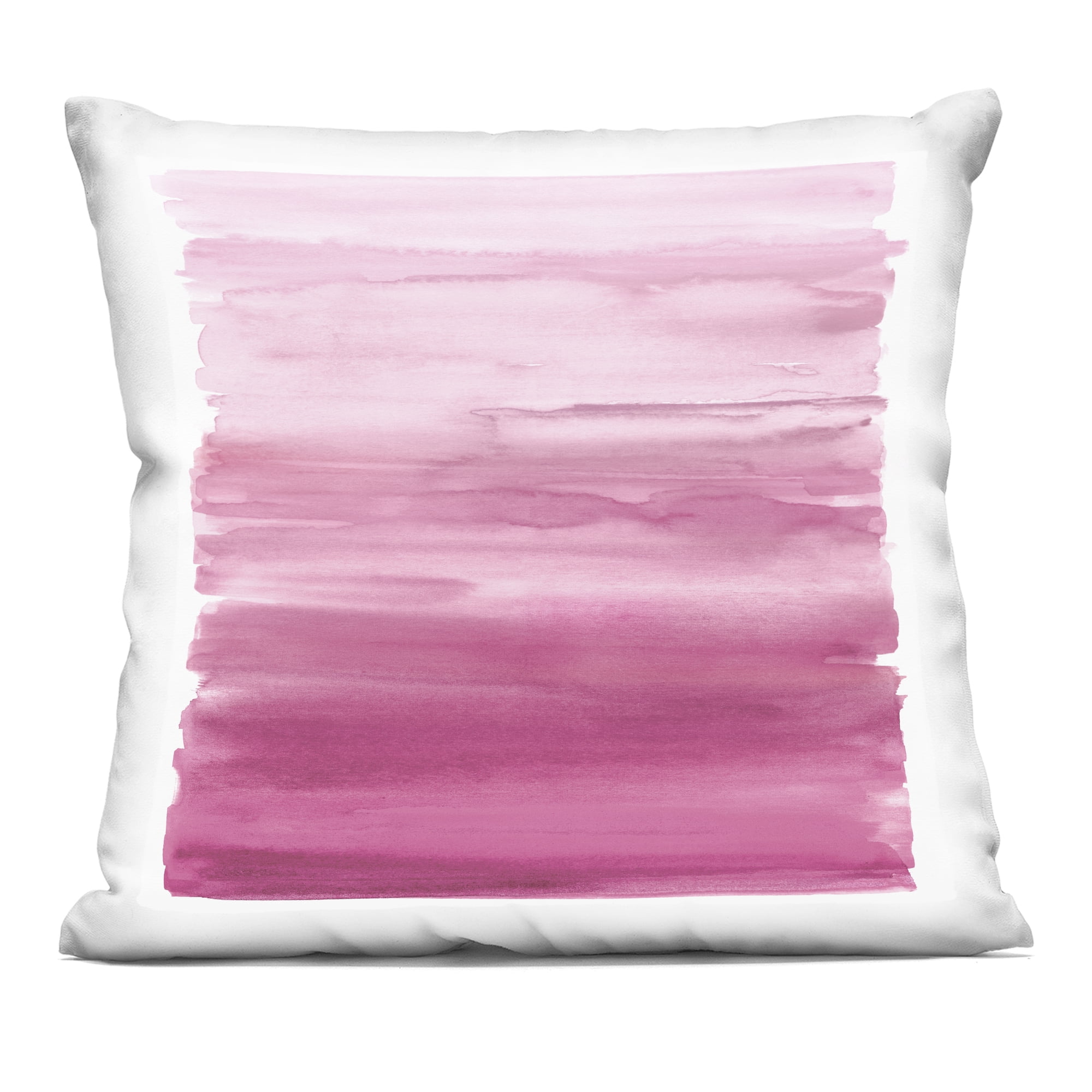 Stupell Industries Gradient Pink Blush Decorative Printed Throw Pillow, design by Allie Corbin, 18 x 7 x 18