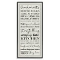 thumbnail image 1 of Stupell Industries Grandparents House Rules, 13 x 30,Design by Daphne Polselli, 1 of 5
