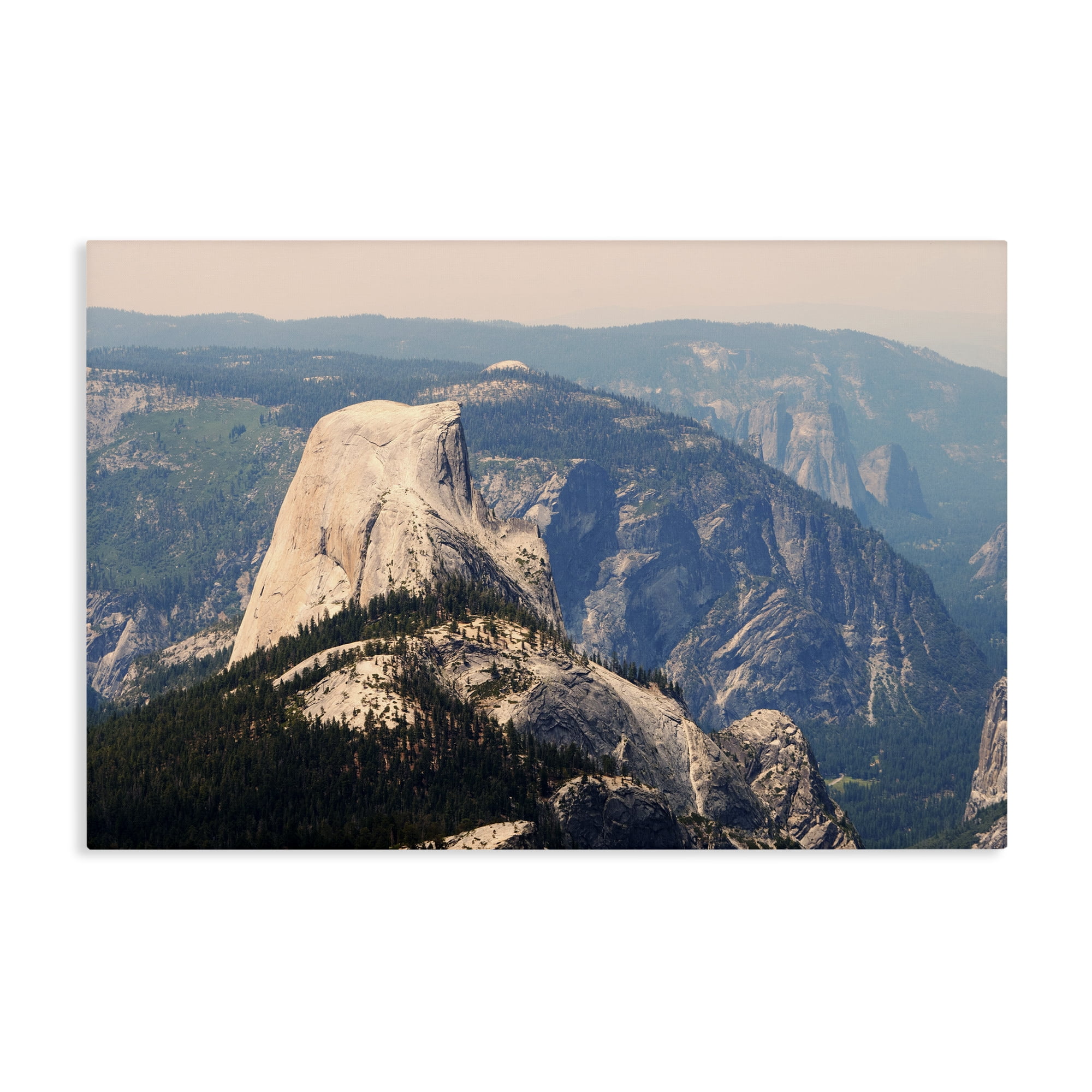 Stupell Industries Granite Monolith Above Forest Canvas Wall Art, design by Gemma Bardot