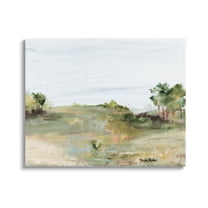 Stupell Industries Grassland Nature Horizon Scene Painting Gallery Wrapped Canvas Print Wall Art, Design by Robin Maria