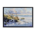 thumbnail image 1 of Stupell Industries Coastal Grassy Sand Dunes Beach Black Floating Frame Canvas Art, 25 x 17, by Gina Kelly, 1 of 8