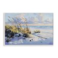 thumbnail image 1 of Stupell Industries Coastal Grassy Sand Dunes Beach White Framed Giclee Art, 30 x 20, by Gina Kelly, 1 of 8