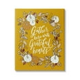 thumbnail image 1 of Stupell Industries Grateful Hearts Autumnal Vegetation Pumpkins Botanical Border , 30 x 40, Design by doodles.ink., 1 of 5