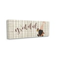thumbnail image 1 of Stupell Industries Grateful Phrase Forest Gnome Mythical Harvest Elf Fairy Tales & Fantasy Painting Gallery Wrapped Canvas Art Print Wall Art, 13 x 30, 1 of 6