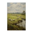 thumbnail image 1 of Stupell Industries Grazing Sheep Countryside Landscape Painting Gallery Wrapped Canvas Art Print Wall Art, 24 x 36, 1 of 8