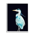 thumbnail image 1 of Stupell Industries Great Blue Heron Strong Tall Bird over Black, 11 x 14, Designed by Patti Mann, 1 of 7