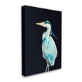 thumbnail image 1 of Stupell Industries Great Blue Heron Strong Tall Bird over Black, 24 x 30, Designed by Patti Mann, 1 of 6