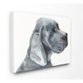 thumbnail image 1 of Stupell Industries Great Dane Dog Pet Animal Grey Watercolor Painting Canvas Wall Art by George Dyachenko, 1 of 3