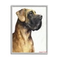 thumbnail image 1 of Stupell Industries Great Dane Pet Dog Portrait Strong Pose Grey Framed, 16 x 20, Design by George Dyachenko, 1 of 5