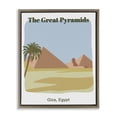 thumbnail image 1 of Stupell Industries Southwestern Great Pyramids Architecture Brown Floating Frame Canvas Art, 17 x 21, by Regina Moore, 1 of 8