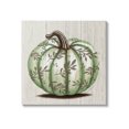 thumbnail image 1 of Stupell Industries Green Autumn Pumpkin Patterned Graphic Art Gallery Wrapped Canvas Print Wall Art, Design by Elizabeth Tyndall, 1 of 7