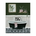 thumbnail image 1 of Stupell Industries Eclectic Green Bathroom Scene Canvas Art, 16 x 20, by Yvette St. Amant, 1 of 8