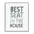 thumbnail image 1 of Stupell Industries Cottage Green Best Seat in House Gray Framed Giclee Art, 24 x 30, by House Fenway, 1 of 8