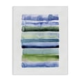 thumbnail image 1 of Stupell Industries Green & Blue Ombre Stripes Abstract Painting Gallery Wrapped Canvas Art Print Wall Art, 24 x 30, 1 of 8