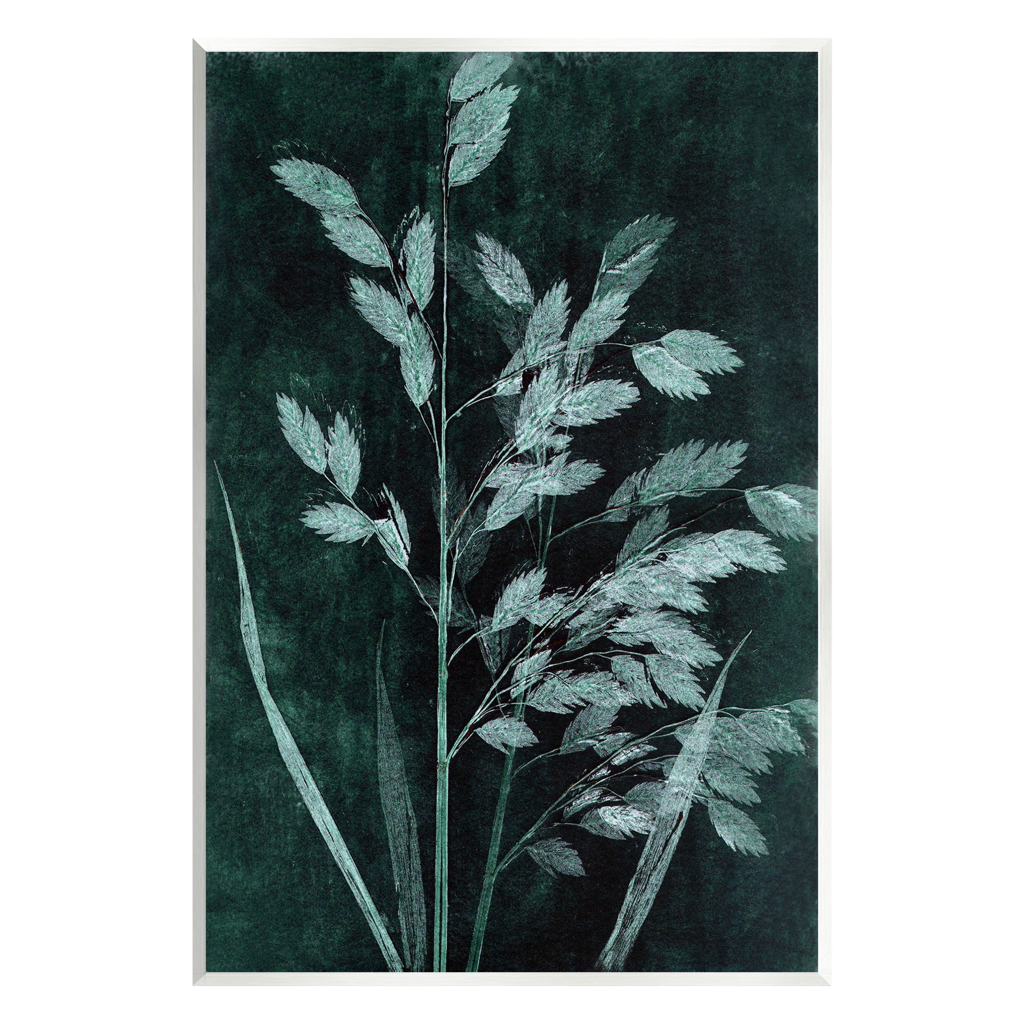 Stupell Industries Green Botanical Imprints Botanical & Floral Painting Unframed Art Print Wall Art, 13 x 19
