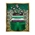 thumbnail image 1 of Stupell Industries Green Fashion Books Botanical & Floral Painting Gold Floater Framed Art Print Wall Art, 17 x 21, 1 of 9