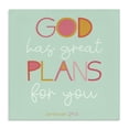 thumbnail image 1 of Stupell Industries Cottage Green God's Plans For You Canvas Art, 36 x 36, by SD Graphics Studio, 1 of 8